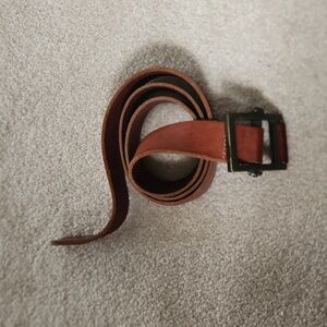 Gap Brown Leather Belt Size Large